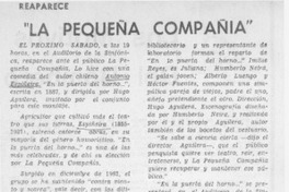 "La pequeña compañía".