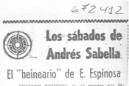 El "heineario" de E. Espinosa