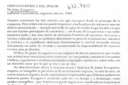 Hispanoamérica del dolor