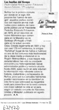 Las huellas del tiempo