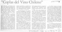 Coplas del vino chileno