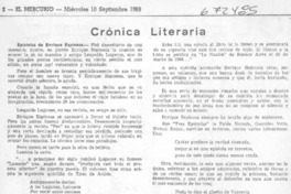 Crónica literaria