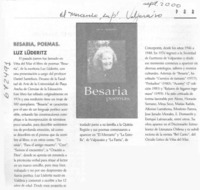 Besaria, poemas.