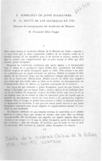 Semblanzas de Jaime Eyzaguirre. II. El motín de las alcabalas en 1776