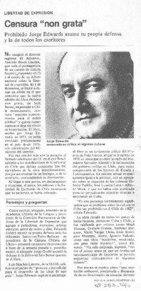 Se efectúan hoy funerales de don Jaime Eyzaguirre.