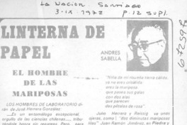 El hombre de las mariposas