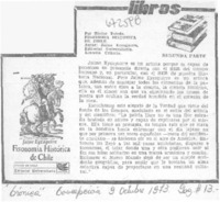 Fisomía histórica de Chile