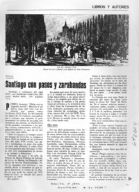 Santiago con pasos y zarabandas