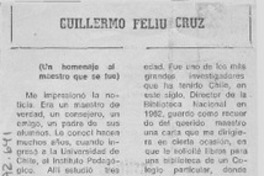 Guillermo Feliu Cruz