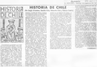 Historia de Chile.