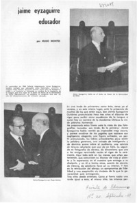 Jaime Eyzaguirre educador