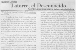 Latorre, el desconocido