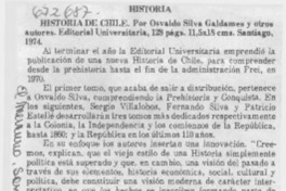 Historia de Chile.
