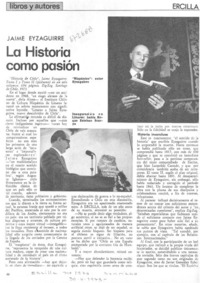 La historia como pasión