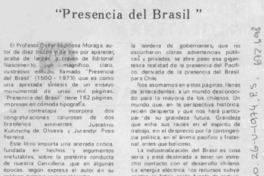 "Presencia del Brasil"