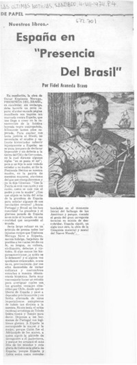 España en "Presencia del Brasil"