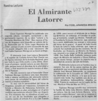 El almirante Latorre