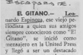 "El Gitano"
