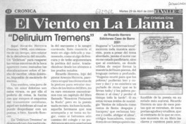 "Deliruium tremens".