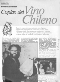 Coplas del vino chileno