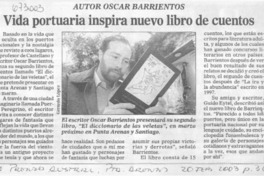 Vida portuaria inspira nuevo libro de cuentos.