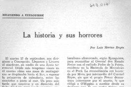 La historia y sus horrores