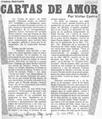 Cartas de amor