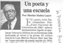Un poeta y una escuela
