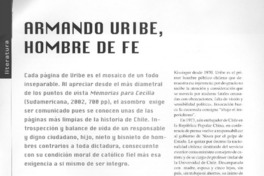 Armando Uribe, hombre de fe