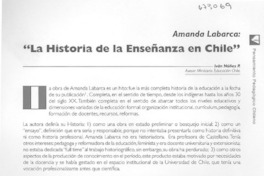 La historia de la enseñanza en Chile