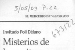 Misterios de la escritura.
