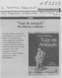 Traje de arlequín.