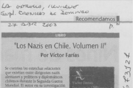 Los Nazis en Chile (volumen II)