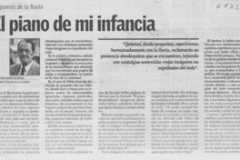 El piano de mi infancia