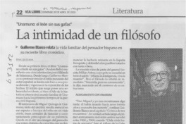 La intimidad de un filósofo