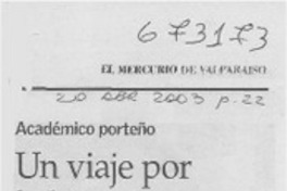 Un Viaje por la historia.