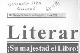 Santa María de las flores negras"