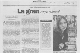 La Gran carpa cultural.