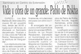 Vida y obra de un grande: Pablo de Rokha.