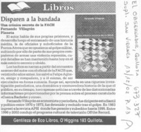 Disparen a la bandada.