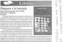 Disparen a la bandada.