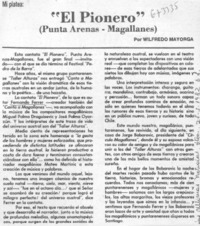 El pionero"