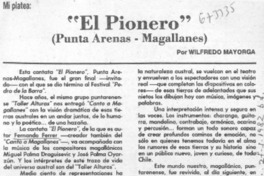 El pionero"