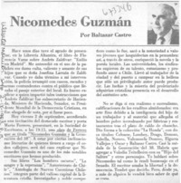 Nicomedes Guzmán