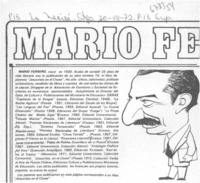 Mario Ferrero.
