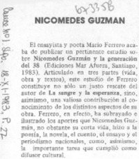 Nicomedes Guzmán.