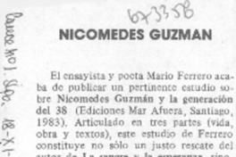 Nicomedes Guzmán.