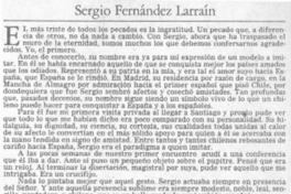 Sergio Fernández Larraín
