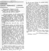 Sergio Fernández Larraín