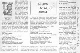 La pista de la noticia